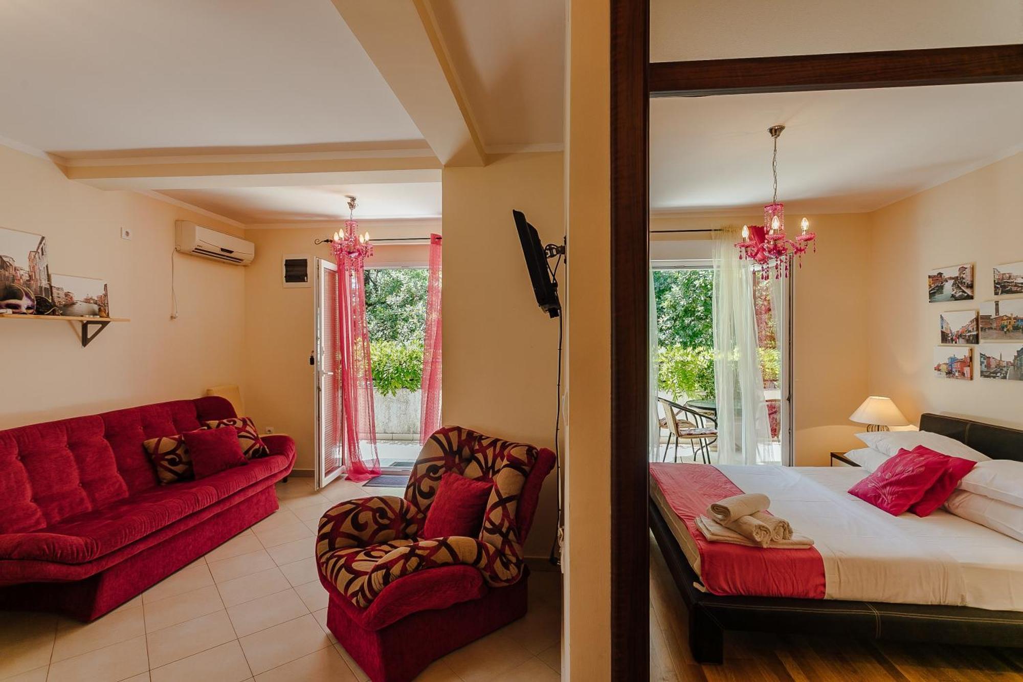 Poolside Apartments Miljan I Ranko Herceg Novi Szoba fotó